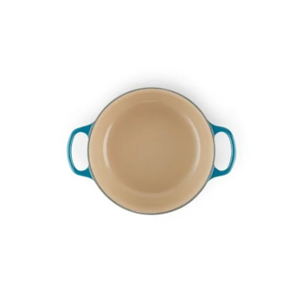 Cocotte En Fonte Ronde 20 Cm Deep Teal Le Creuset Signature 5