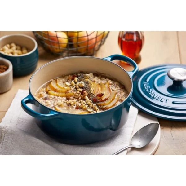 Cocotte En Fonte Ronde 20 Cm Deep Teal Le Creuset Signature 6