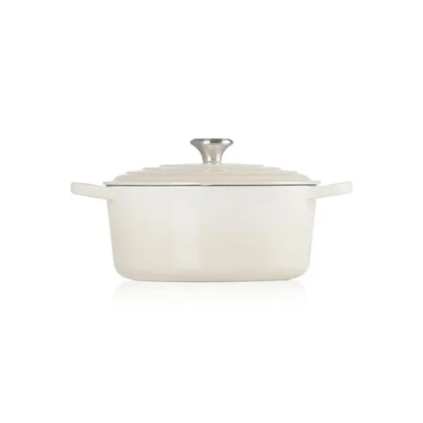 Cocotte En Fonte Ronde 22 Cm Meringue Signature Le Creuset 3