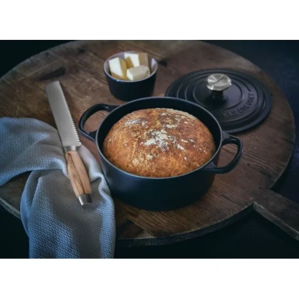 Cocotte En Fonte Ronde 22 Cm Noir Mat Le Creuset Signature 6