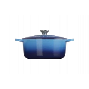 Cocotte En Fonte Ronde 26 Cm Azur Le Creuset Signature 8