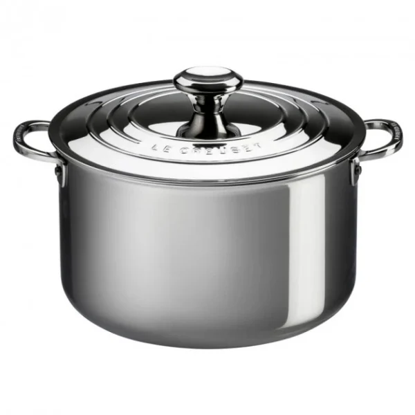 Cocotte Inox Avec Couvercle 18 Cm Le Creuset 1
