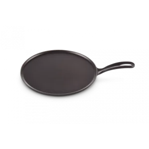 Crêpière En Fonte 27 Cm Noir Mat Avec Spatule & Râteau Le Creuset 15