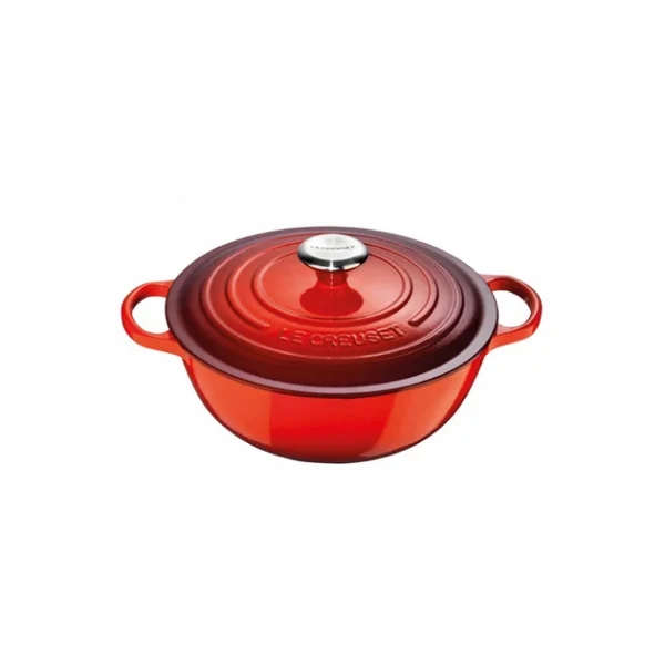 Marmite En Fonte 26 Cm Cerise Le Creuset Signature 1