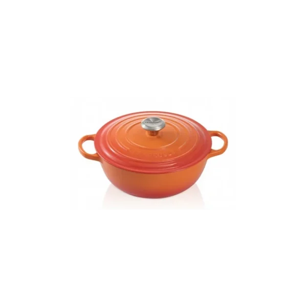 Marmite En Fonte 26 Cm Volcanique Le Creuset Signature 1