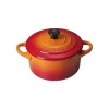 Mini Cocotte Ronde Céramique Volcanique 10 Cm 0.25 L Le Creuset 7