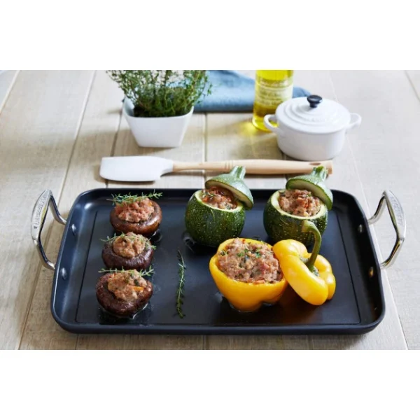 Plancha Géante Fonte D’aluminium 34 X 25 Cm Le Creuset 6