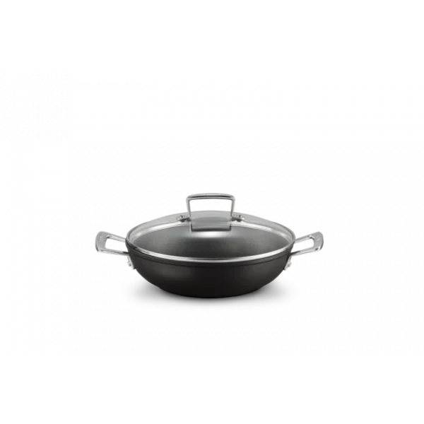 Sauteuse Provençale 24 Cm Anti-Adhérente Avec Couvercle Les Forgées Le Creuset 1
