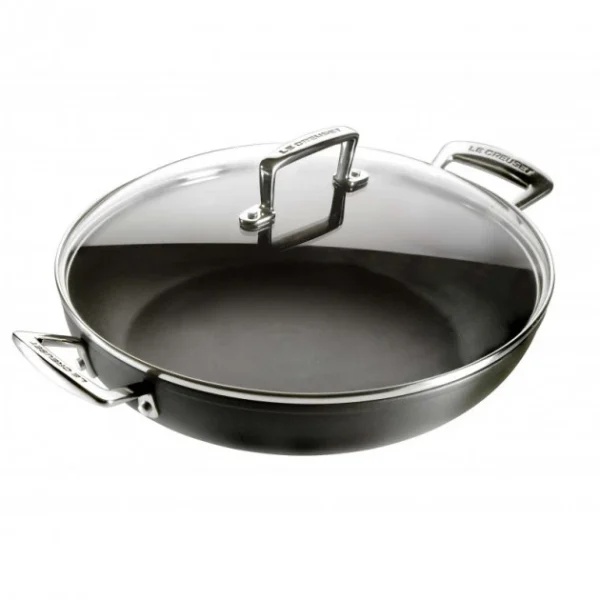 Sauteuse Provençale 30 Cm Anti-Adhérente Avec Couvercle Les Forgées Le Creuset 3