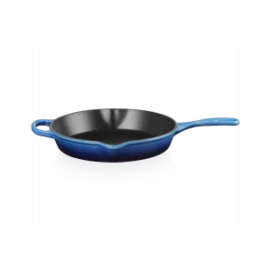 Skillet Rond Profond 26cm En Fonte Azur Le Creuset 10
