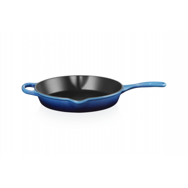 Skillet Rond Profond 26cm En Fonte Azur Le Creuset 4