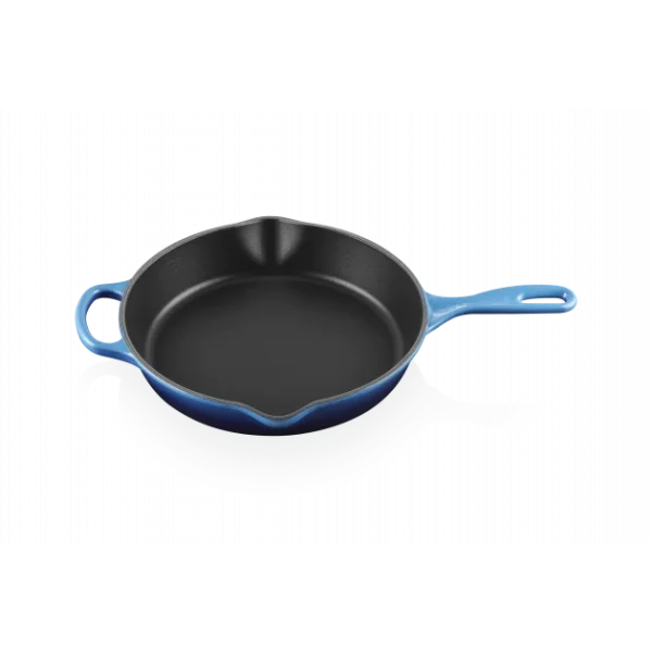 Skillet Rond Profond 26cm En Fonte Azur Le Creuset 1