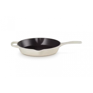 Skillet Rond Profond 26cm En Fonte Meringue Le Creuset 10