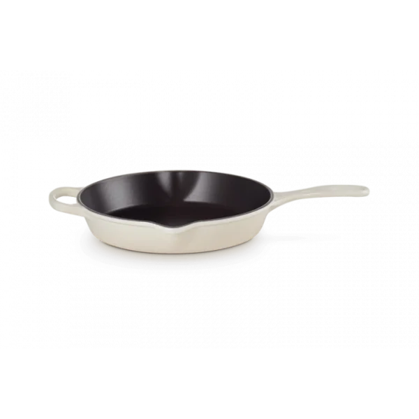 Skillet Rond Profond 26cm En Fonte Meringue Le Creuset 4