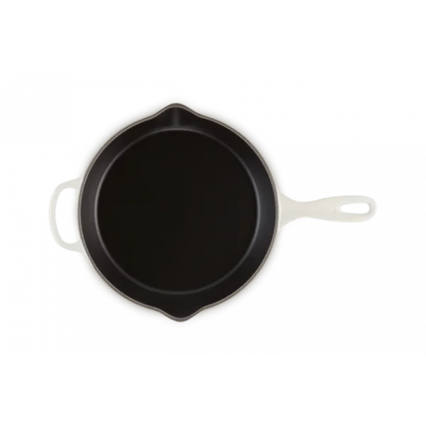 Skillet Rond Profond 26cm En Fonte Meringue Le Creuset 5