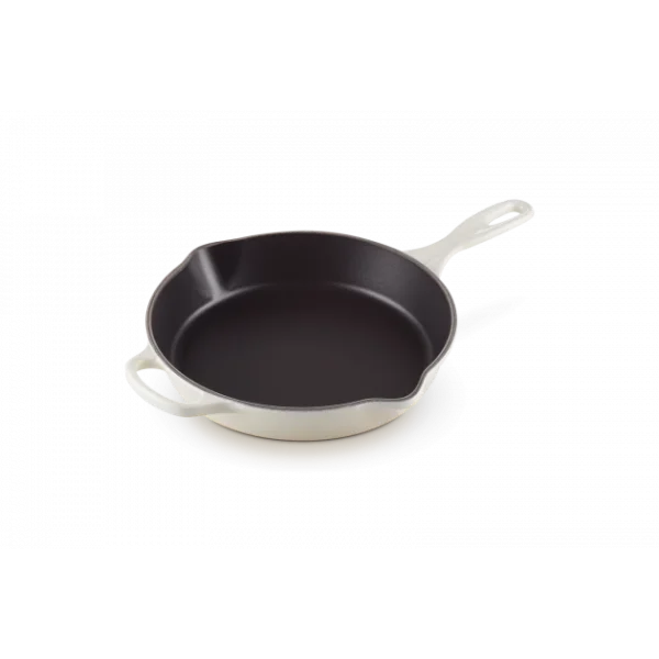 Skillet Rond Profond 26cm En Fonte Meringue Le Creuset 1